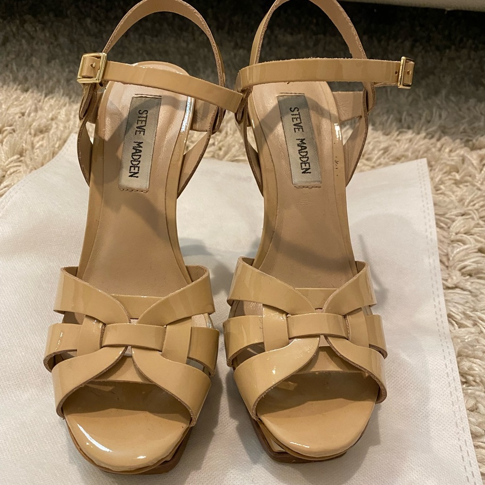 Steve Madden Patent Leather Heel